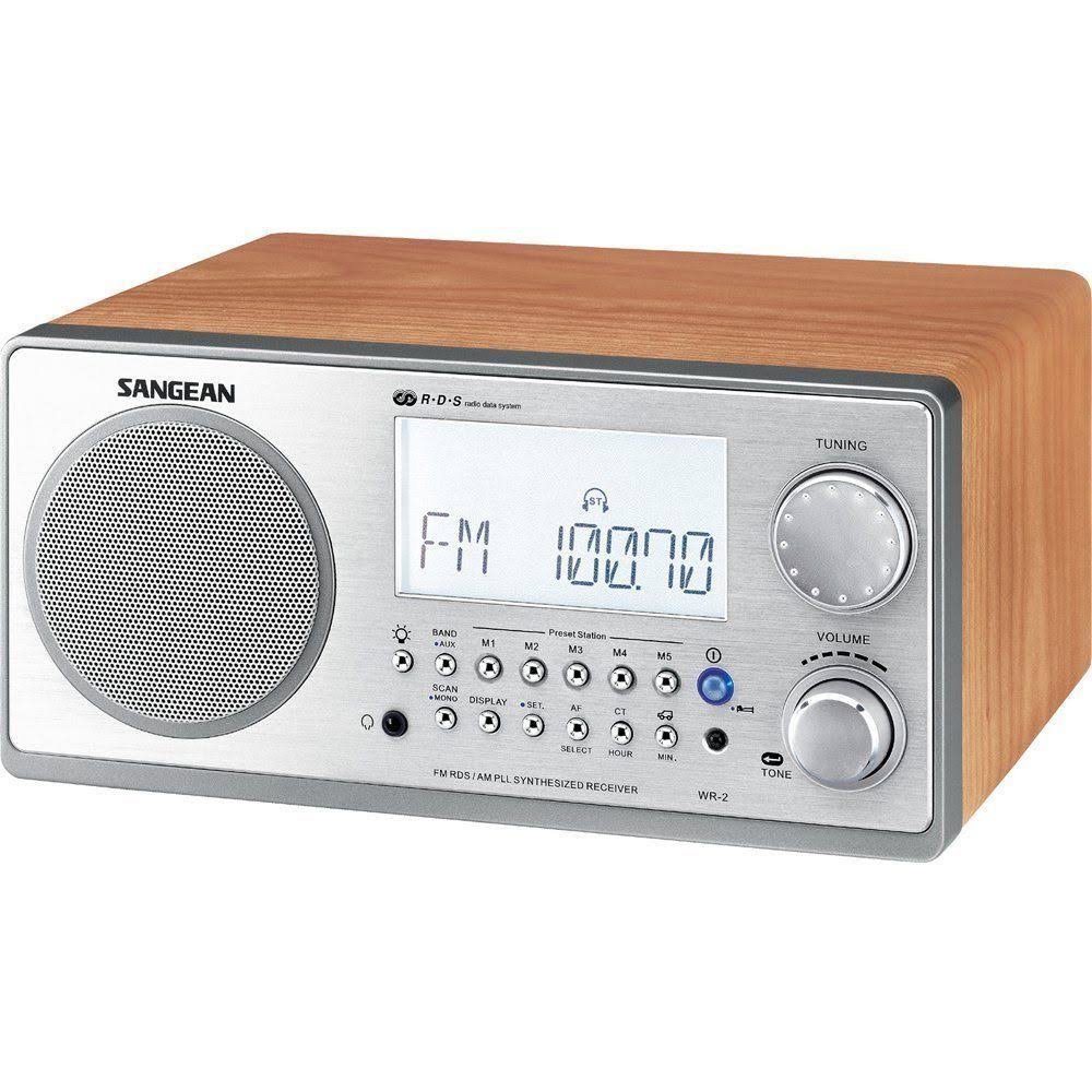 Walnut Wooden Cabinet Digital Tuning Receiver F442527