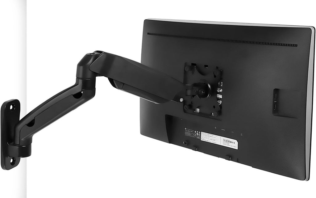 Monitor Wall Mount Arm Full Motion Gas Spring Fits 13-32 Inch Screens G48579