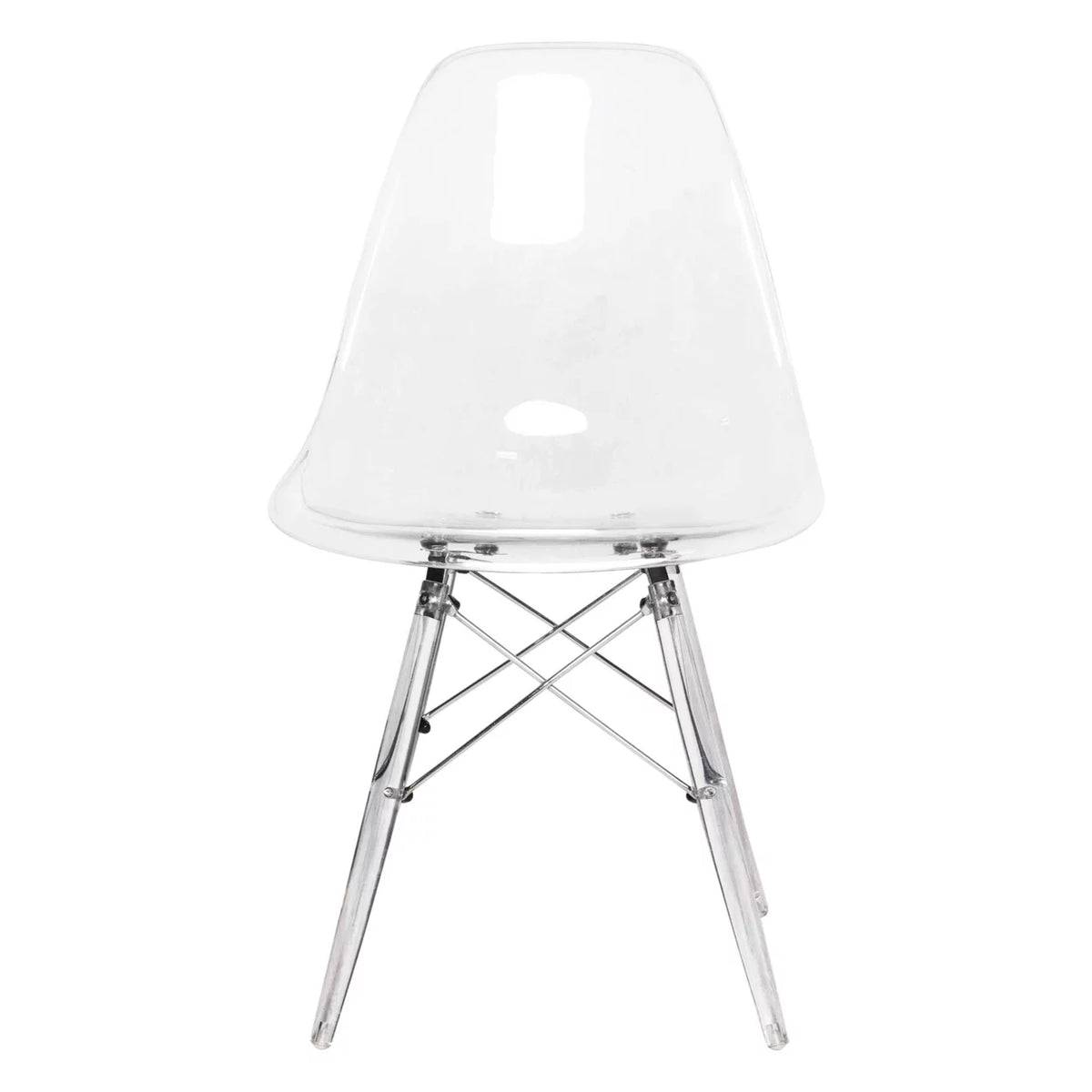 Clear Molded Side Chair Set of 2 K313729