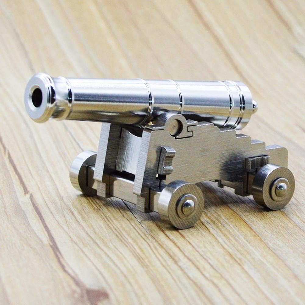 Mini Cannon Stainless Steel Model Pack of 2 W3209