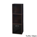 3 Cube Storage Set with Canvas Bin V6262