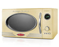 0.9 cu.ft 800-Watt Yellow Countertop Microwave Oven B571