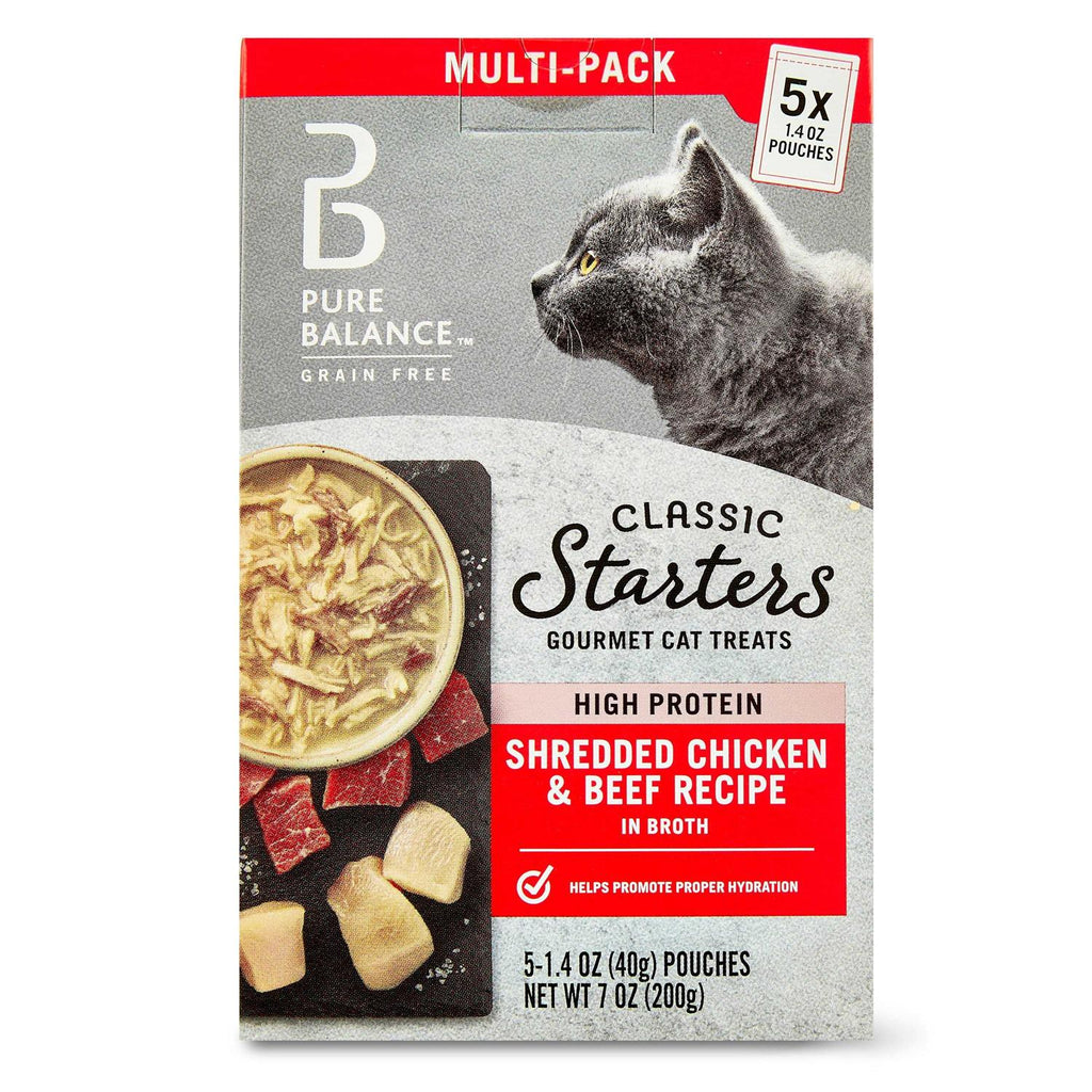 Shredded Chicken & Beef Broth Cat Treats R35364