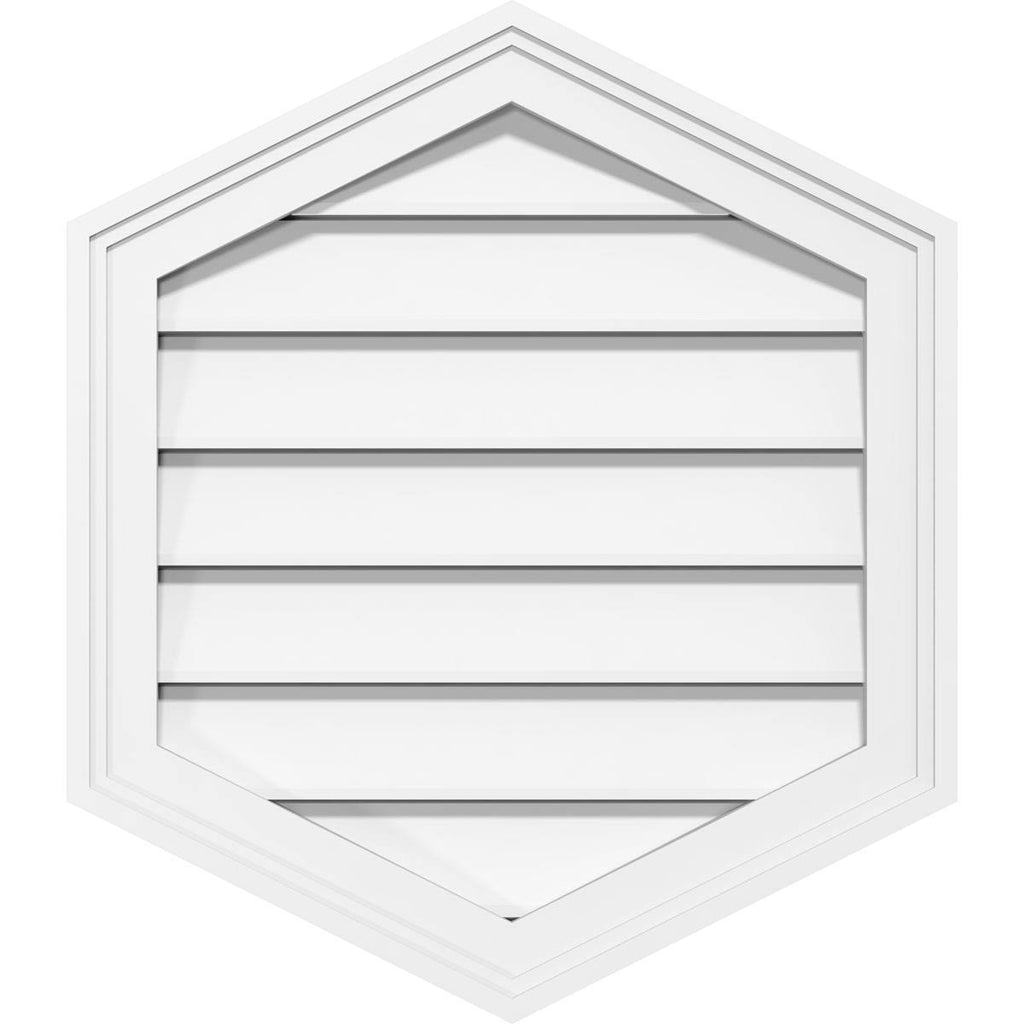 PVC Gable Vent C75616