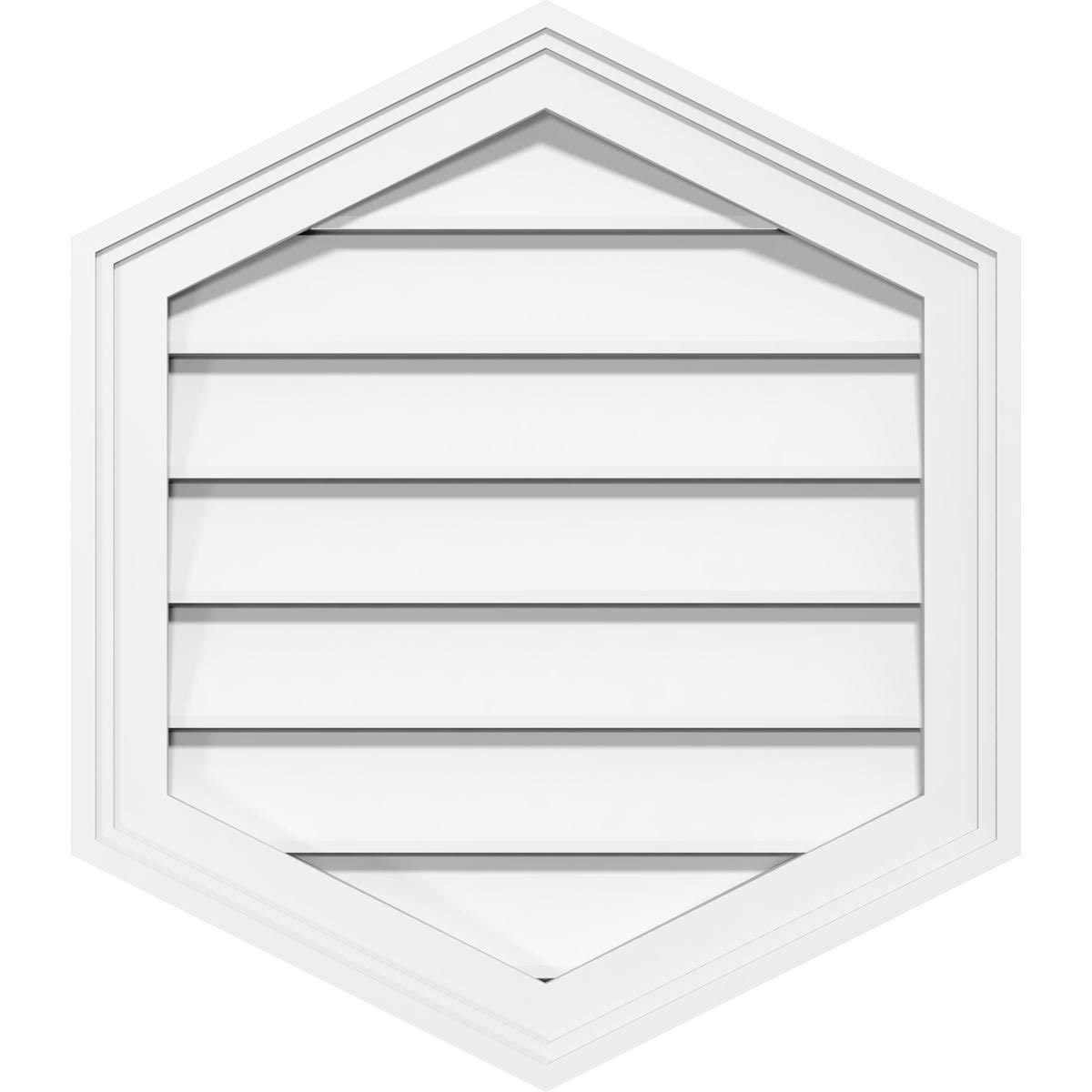 PVC Gable Vent C75616