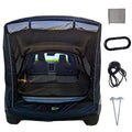 Black Rainproof Portable Tent for SUVs Camping J1974