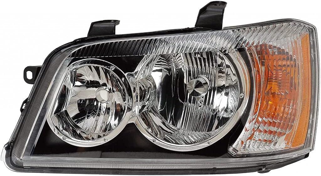 Headlight Assembly Passenger Side with Bulbs Pack of 2 U83401