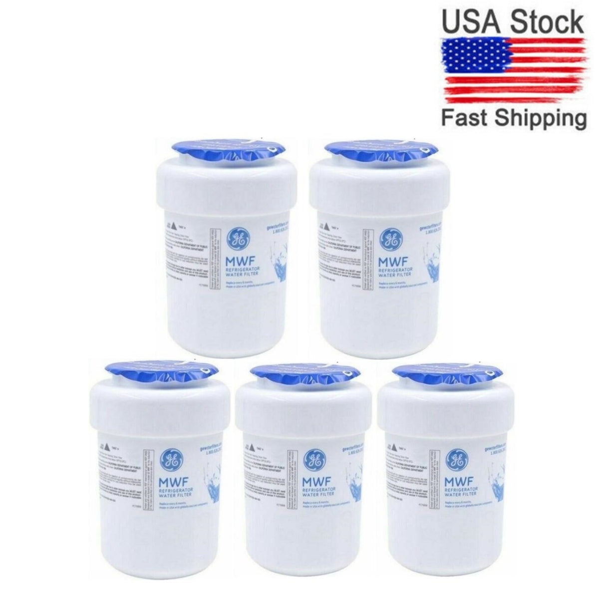 Refrigerator Water Filter 5Pcs Q51339
