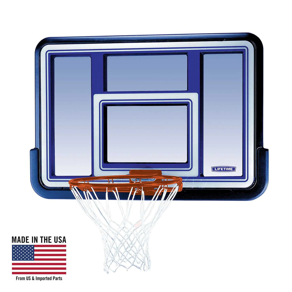 Basketball Backboard and Rim Combo 44 inch Polycarbonate K24310