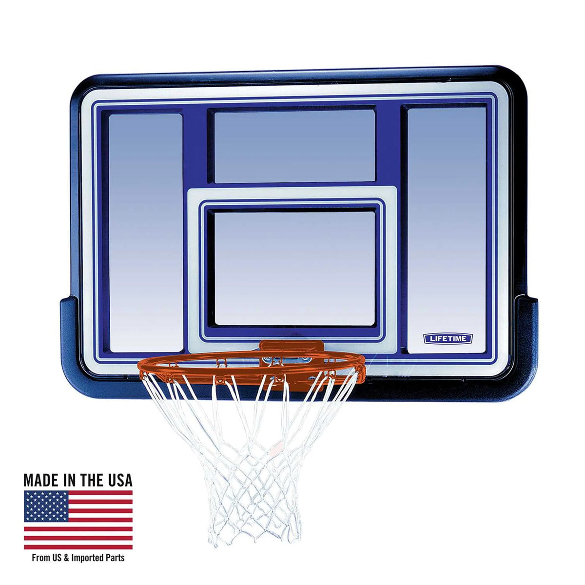 Basketball Backboard and Rim Combo 44 inch Polycarbonate K24310