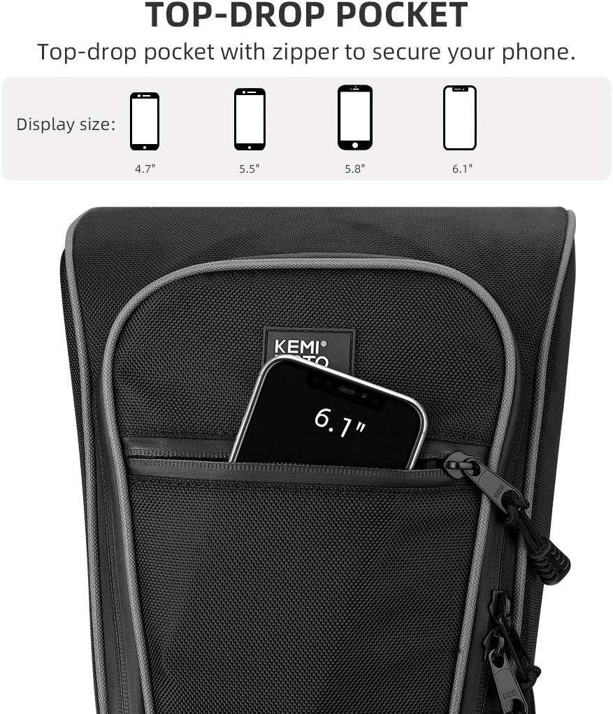 Storage Bag with PVC Wear Resistant Zippers N4855