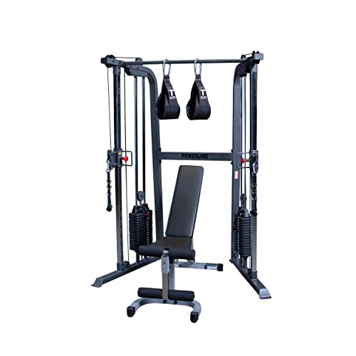 Cable Crossover Exercise Machine with Dual Weights Stack A785167