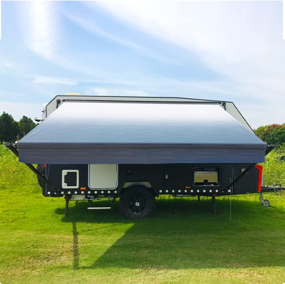 18 Feet Black Vinyl RV Awning Replacement C101