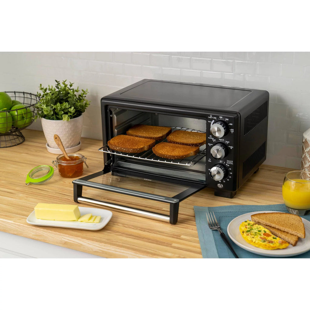 Convection 4-Slice Toaster Oven Matte Black I1261