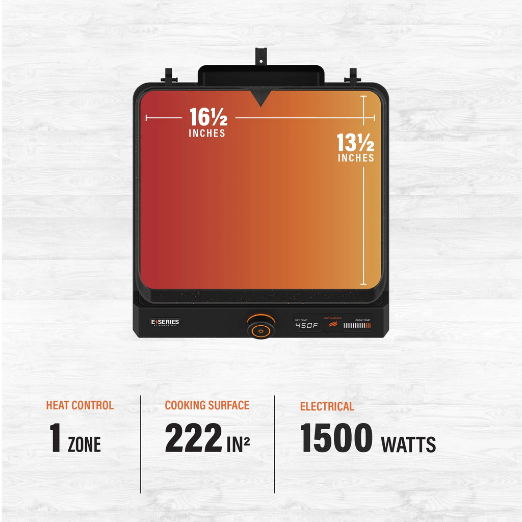 17 Electric Tabletop Griddle with Hood X918