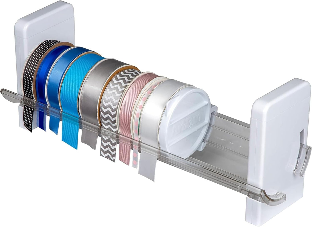 White Ribbon Storage Rack Z240