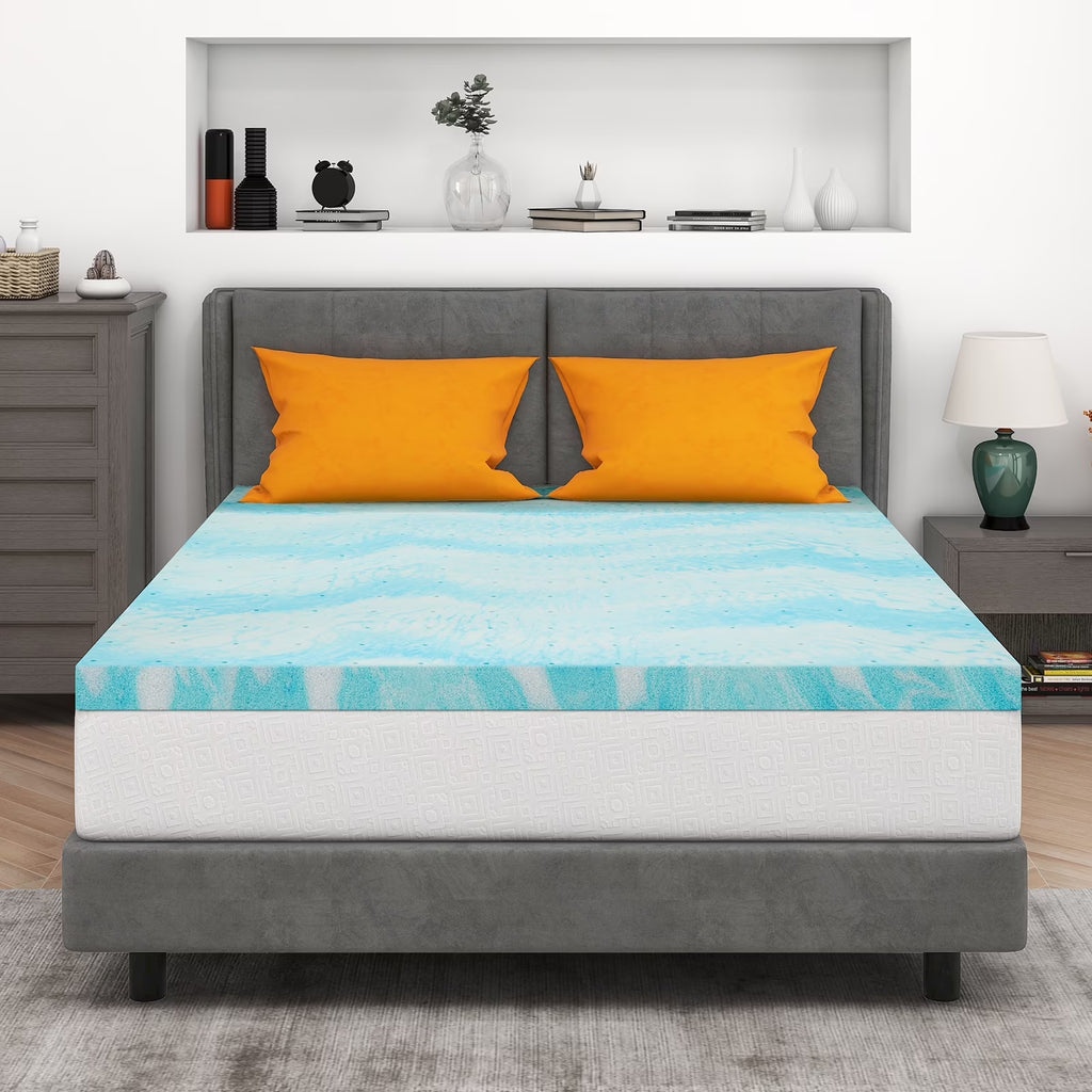 3 inch Gel Infused Memory Foam Twin Mattress Topper B9062