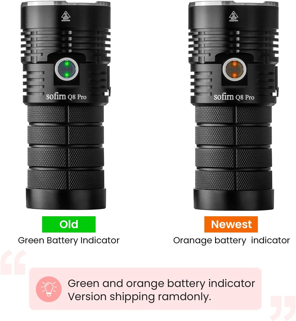 Rechargeable Flashlight 11000 Lumen with 4 x CREE XHP50.2 LEDs L2443
