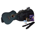 Black Acoustic Guitar Package N2592