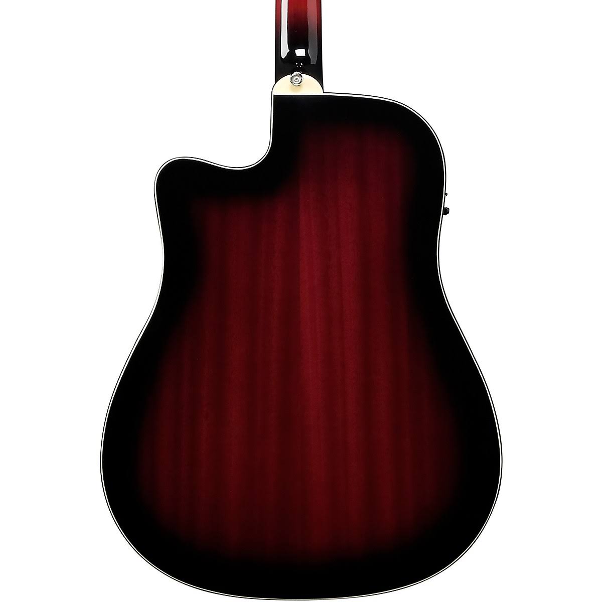 Dreadnought Cutaway Acoustic-Electric Guitar X8757