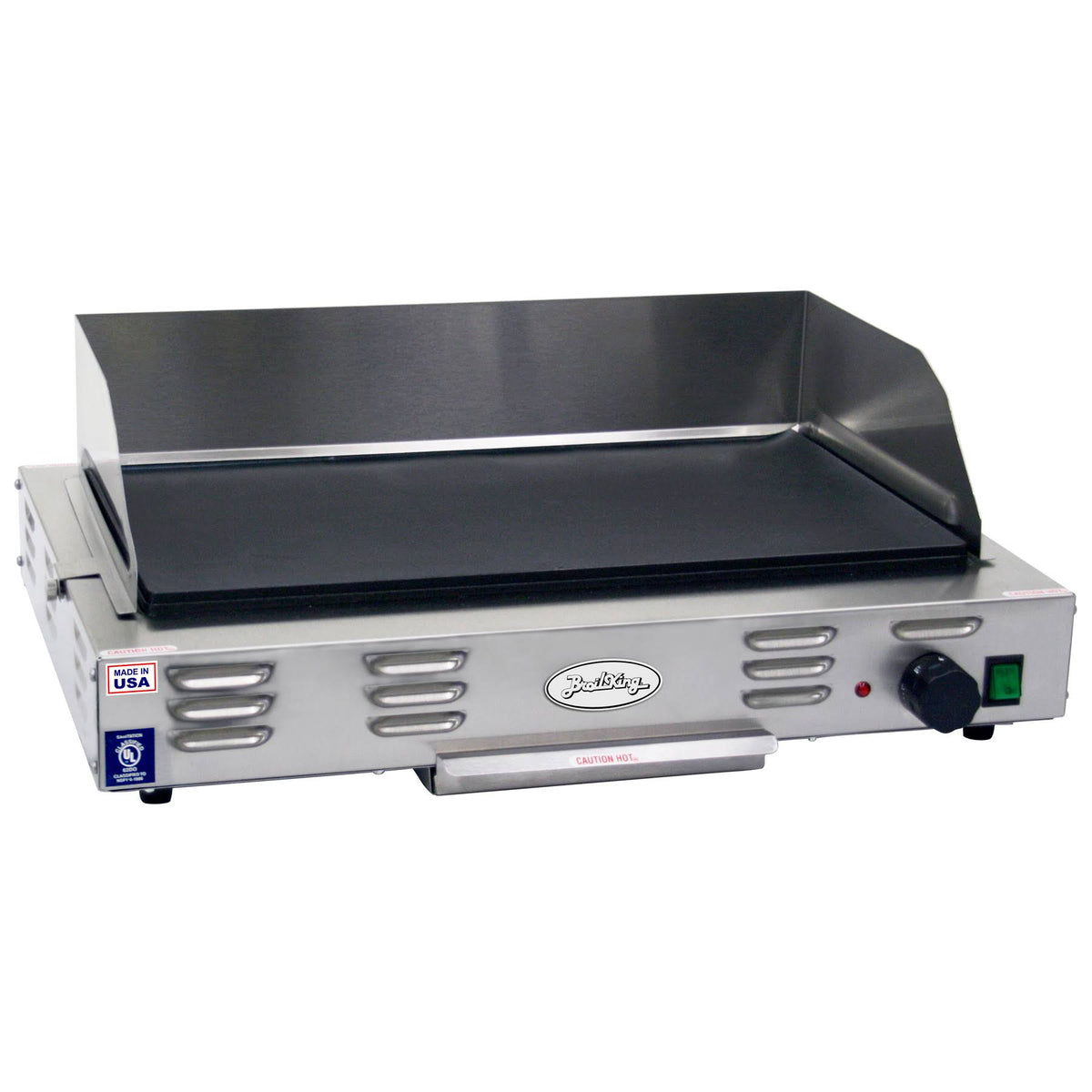 Black Non-Stick Countertop Griddle N652