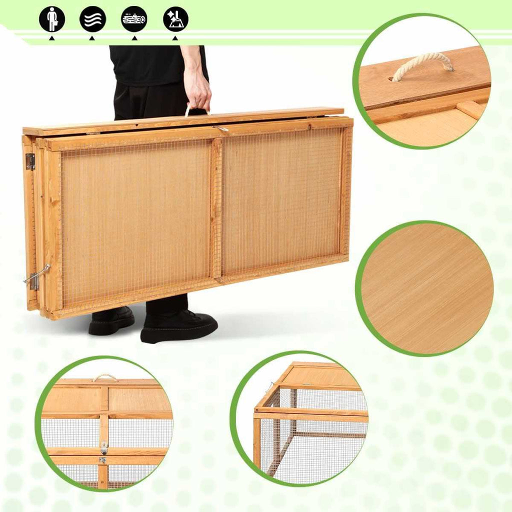 Wooden Small Animal Cage K41556