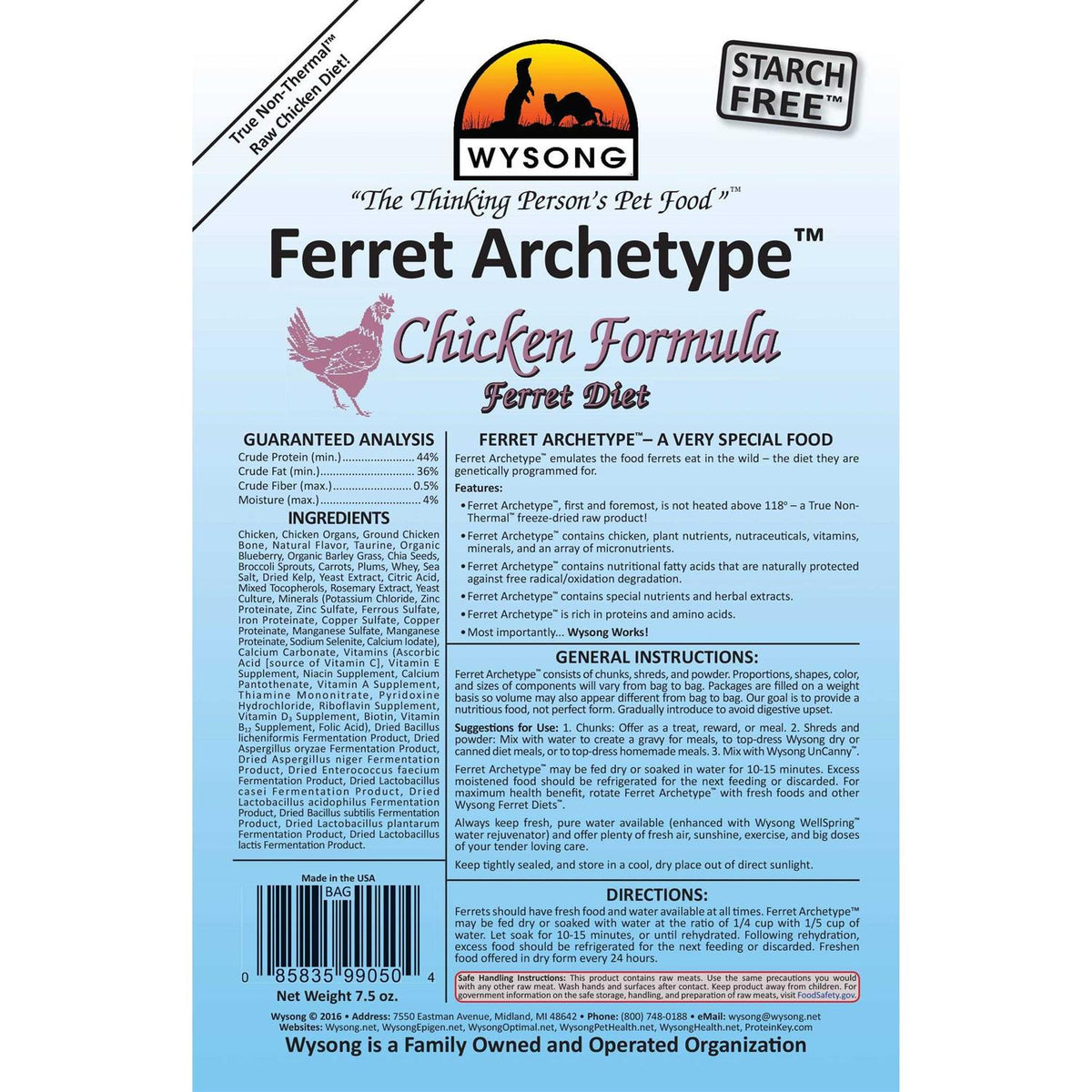 Ferret Formula Pet Supplies A490