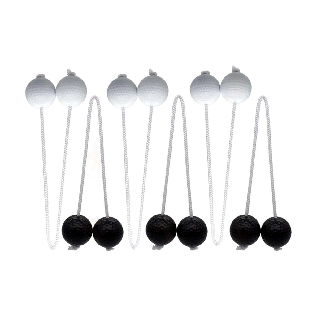 Ladder Throwing Game Outdoor Lawn Yard Beach Game Black and White F35293