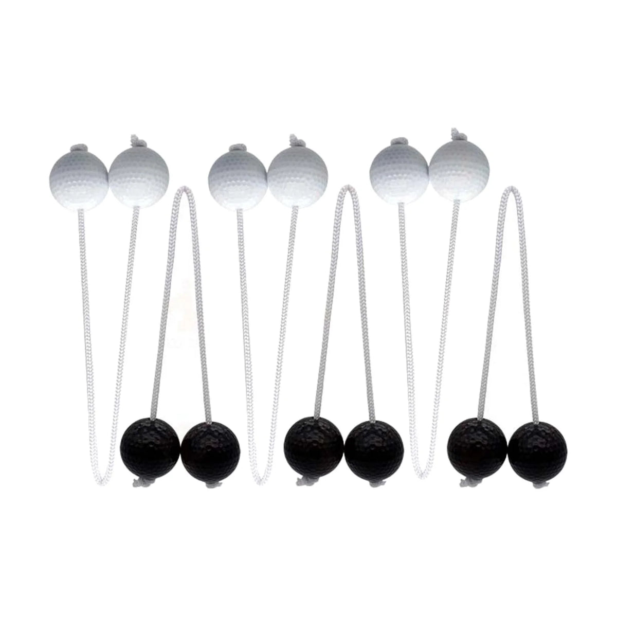 Ladder Throwing Game Outdoor Lawn Yard Beach Game Black and White F35293