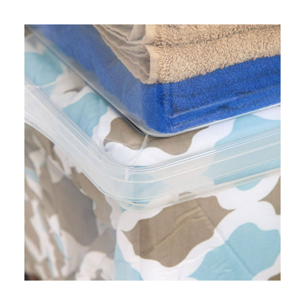 28 Qt Plastic Storage Bin - 10 pack J710004