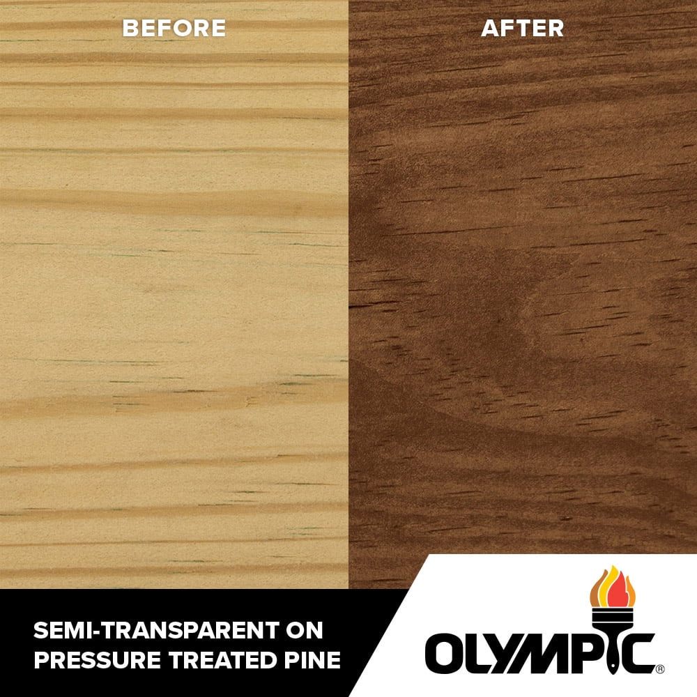 5 gal. Teak Semi-Transparent Exterior Stain and Sealer H756005