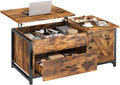 41.7" Lift Top Coffee Table with Storage Drawer Z98124