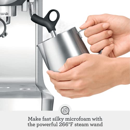 Brushed Stainless Steel Espresso Machine Q9936