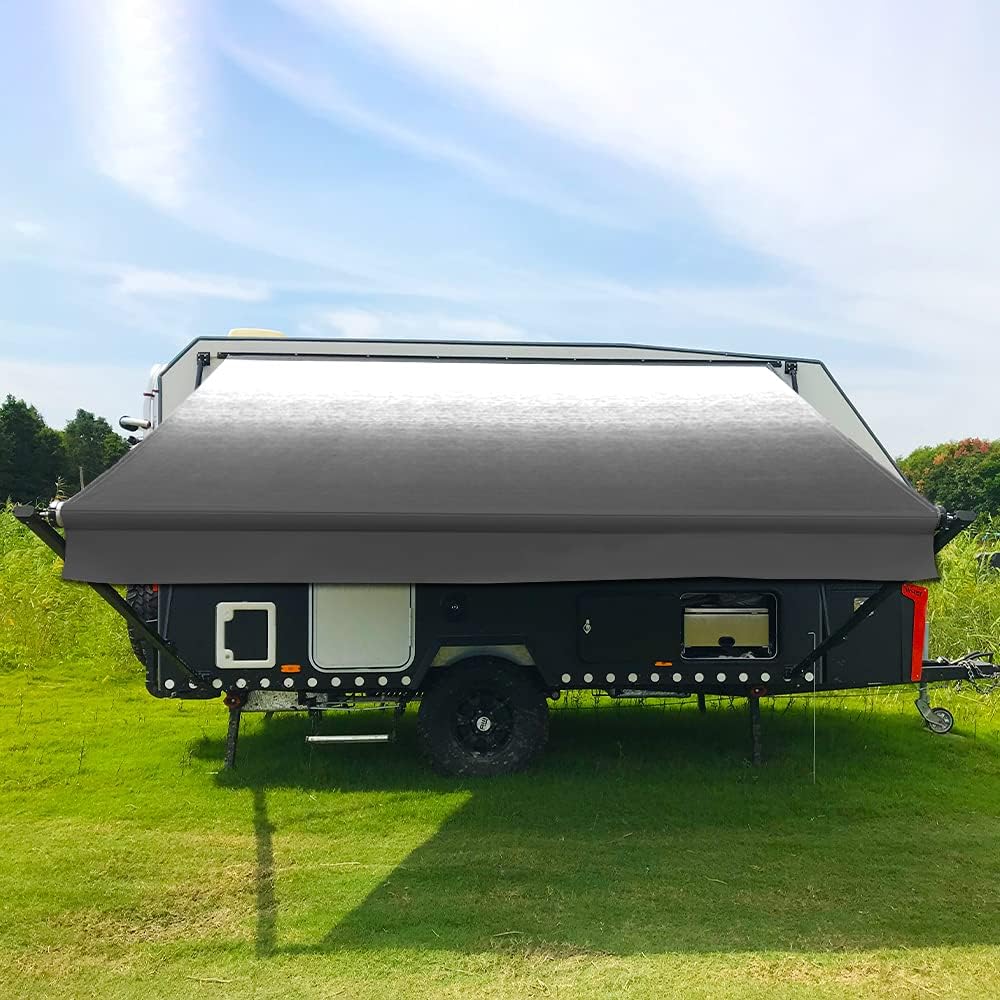18 Feet Black Vinyl RV Awning Replacement C101