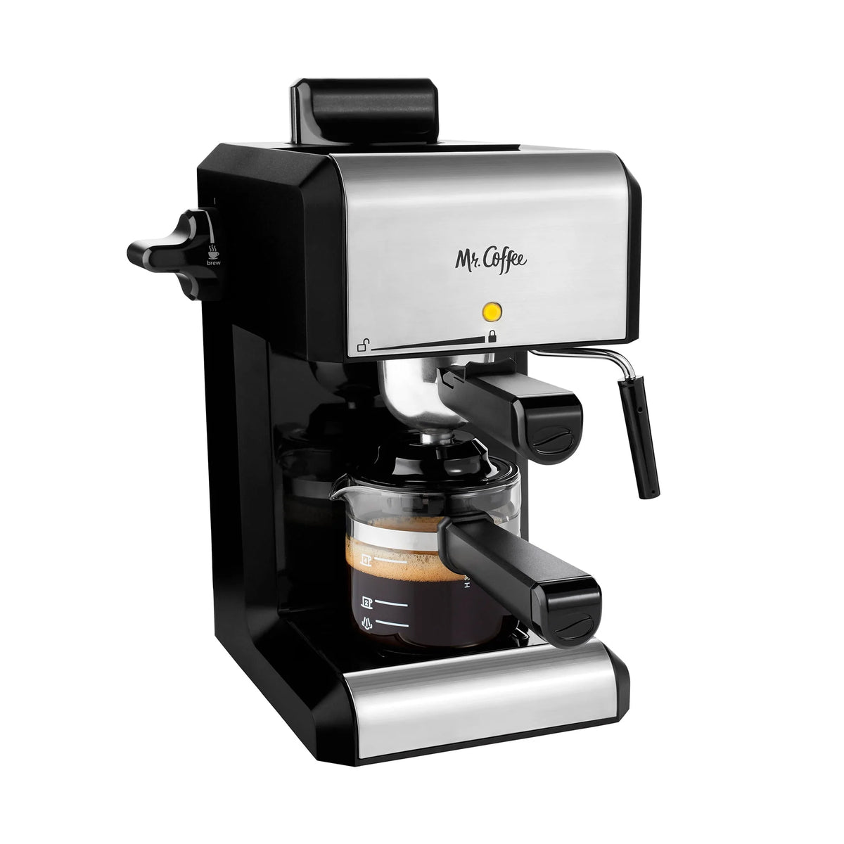 Automatic Espresso and Cappuccino Machine, 20 oz, Silver X760