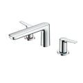 Polished Chrome Two Handle Roman Tub Filler Trim A786