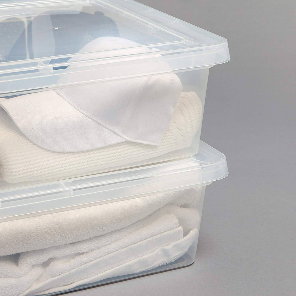 28 Qt Plastic Storage Bin - 10 pack J710004