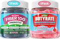 Butyrate Gummies with Probiotic Prebiotic Postbiotic Fiber Z113