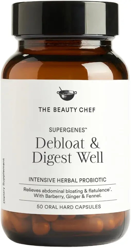 50 Capsules Digestive Support Supplement with Probiotics & Herbal Extracts P659309