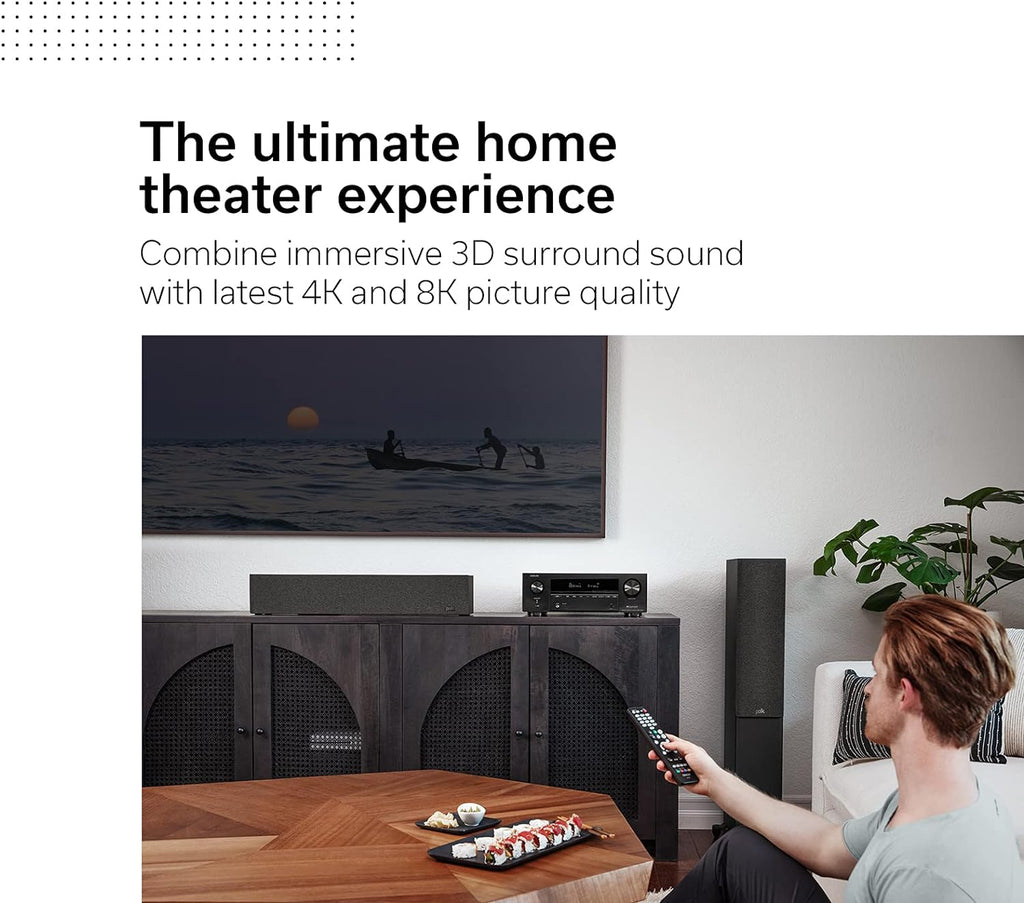7.2 Channel AV Receiver with 8K HDMI A816
