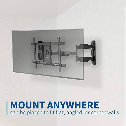 Full Motion Articulating Corner Wall TV Mount Bracket for 37 to 70 Flat Screens D83158