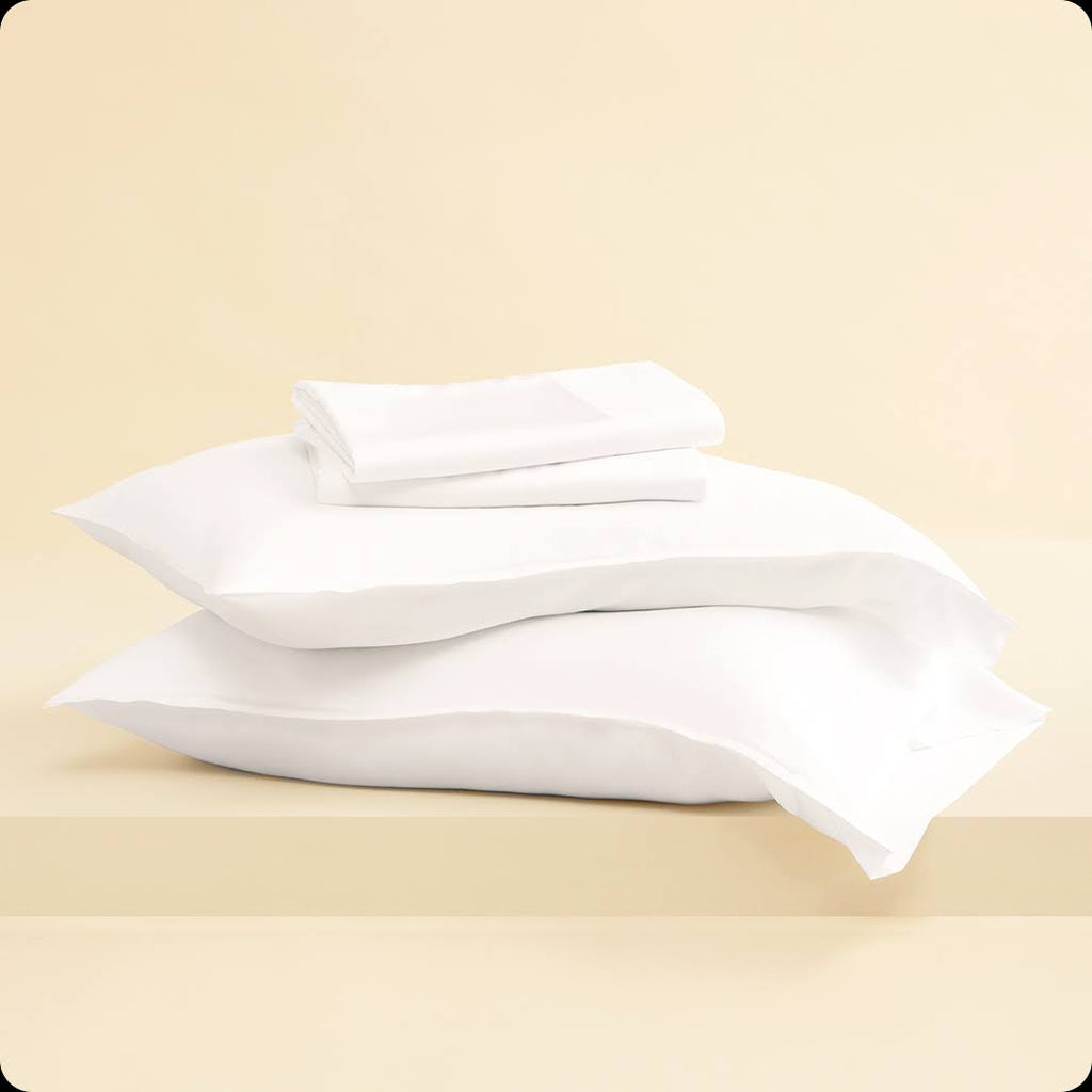 Queen Gray Stripe Eucalyptus Sheets P380