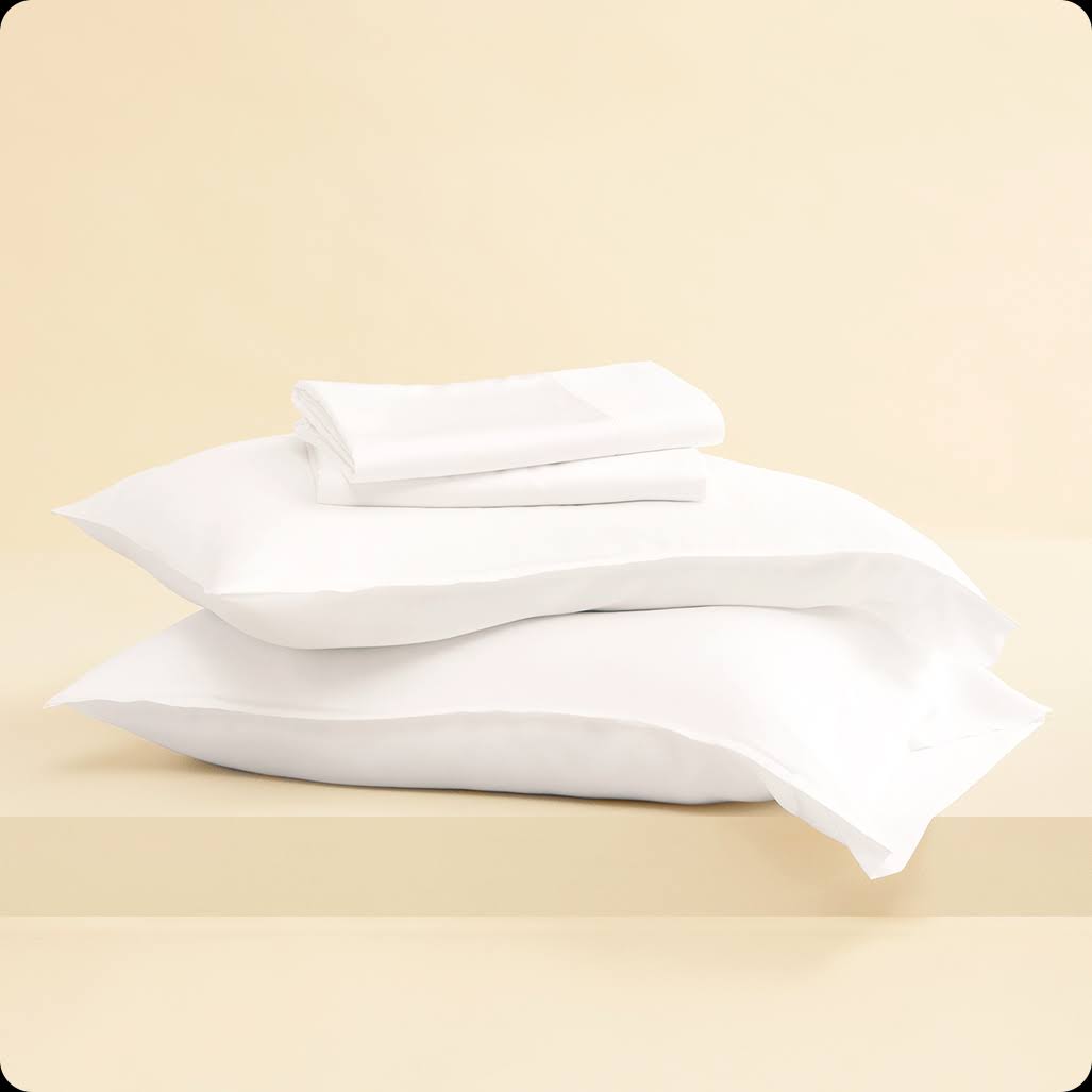 Queen Gray Stripe Eucalyptus Sheets P380