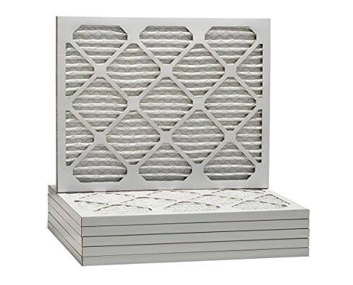 Pleated Air Filter, MERV 11, 19 7/8 x 21 1/2 x 1, Pack of 6 P794150