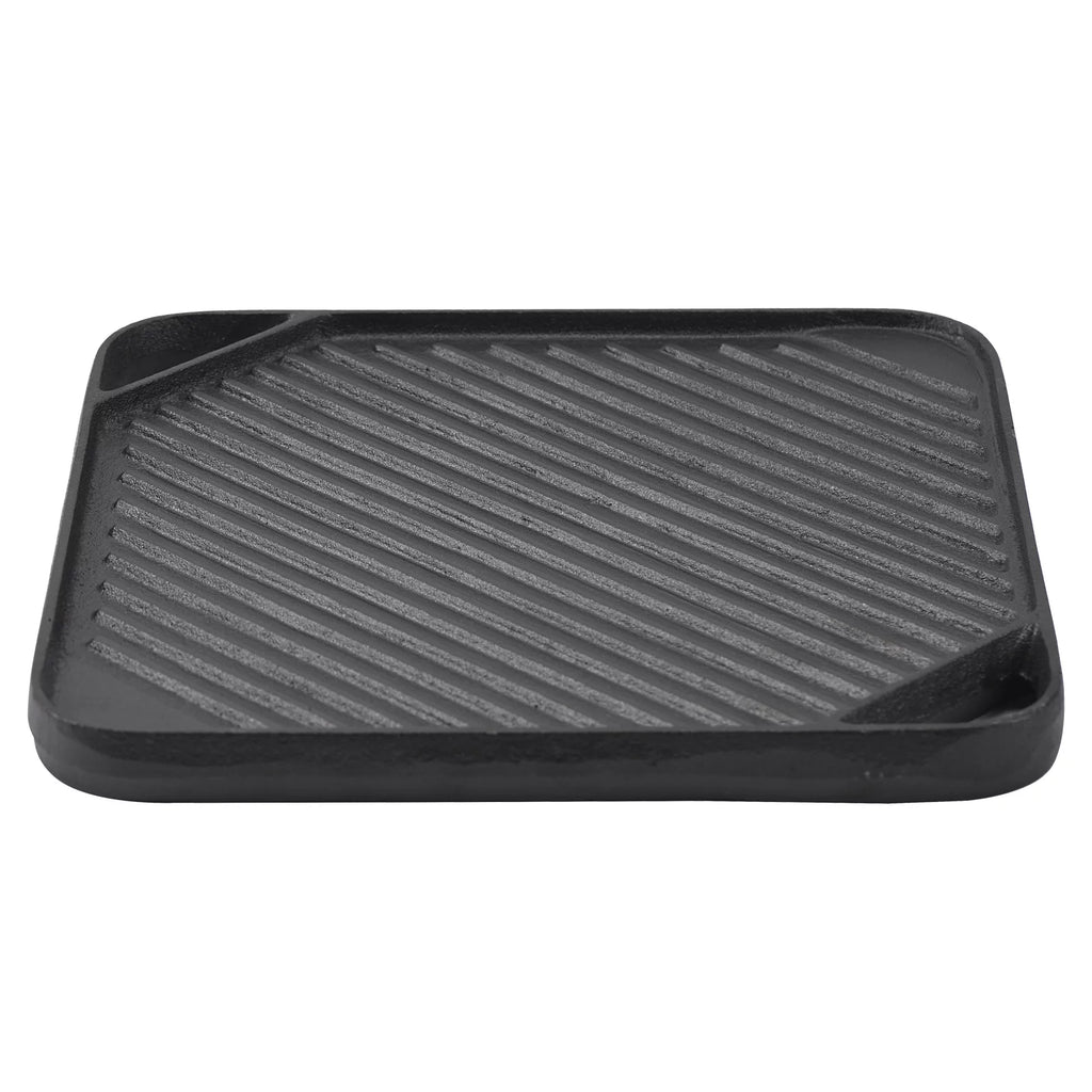 10.4" Square Pre-seasoned Cast Iron Reversible Grill Griddle B848