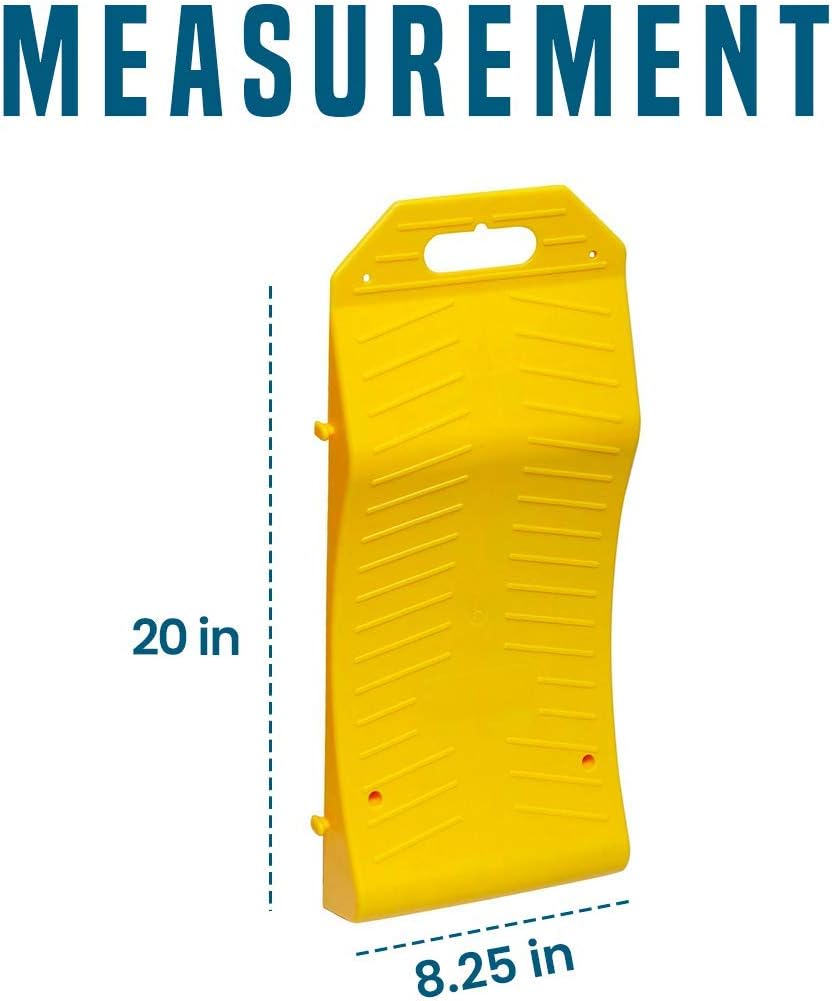4 Piece Tire Saver Ramps Wheel Protector, Durable Plastic, Pack of 2 U227