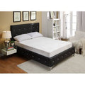 Black Modern Tufted Cal King Bed I958714