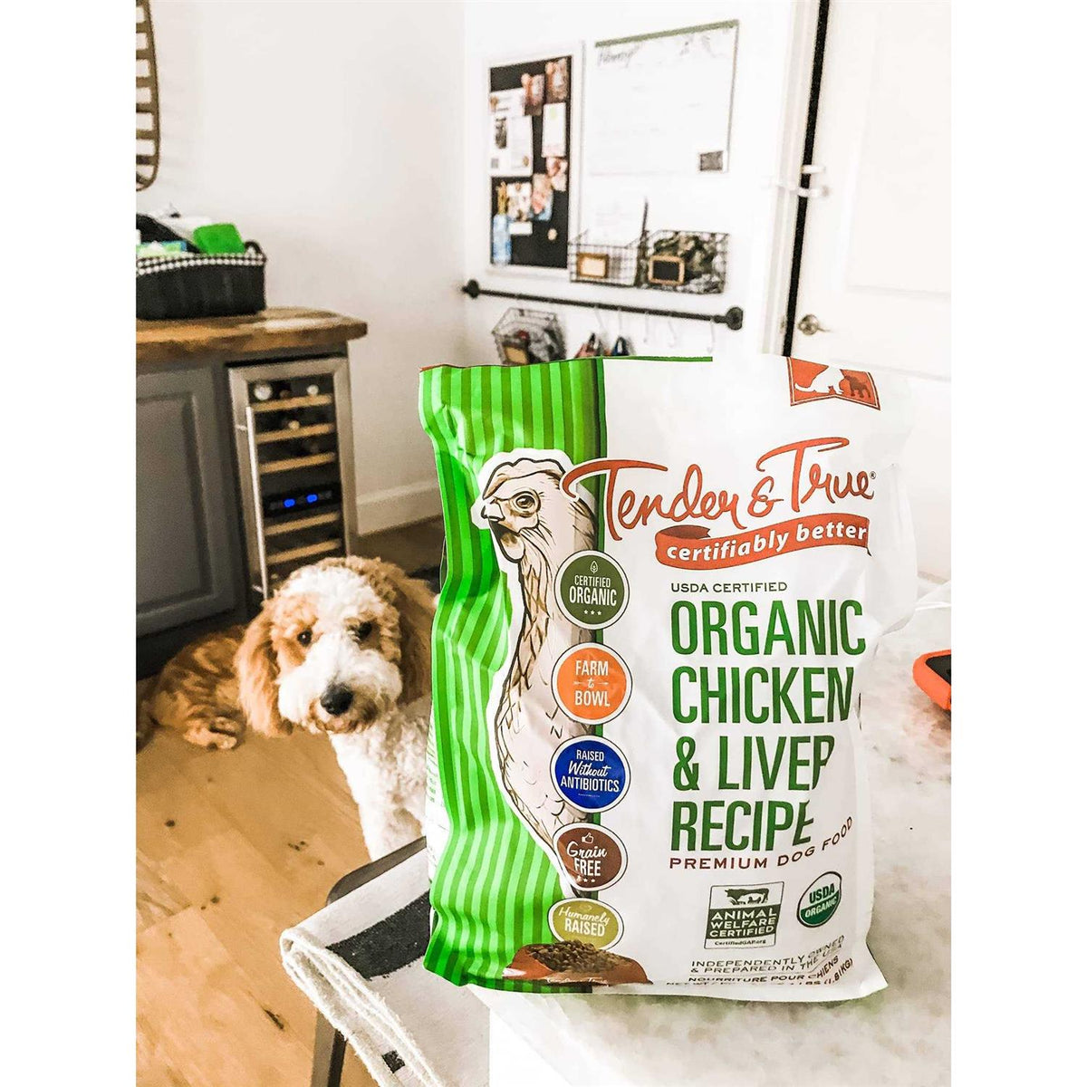 Chicken and Liver Dog Food T75514