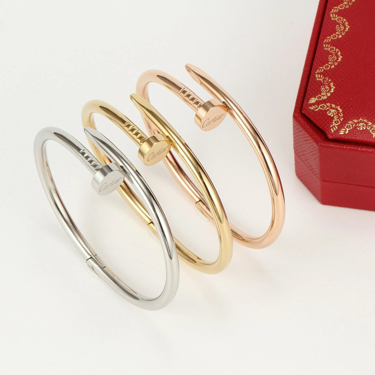 Nail Bracelet Screw Cuff Bangle G434326