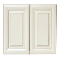 26x21x12 in. Double Door Wall Cabinet in Antique White H731016